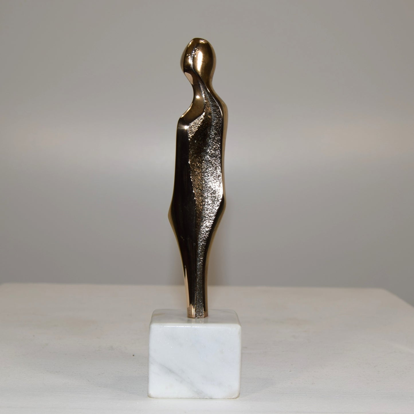 Roland Masson Limited Edition 3/8 Bronze Abstract Figure Maquette