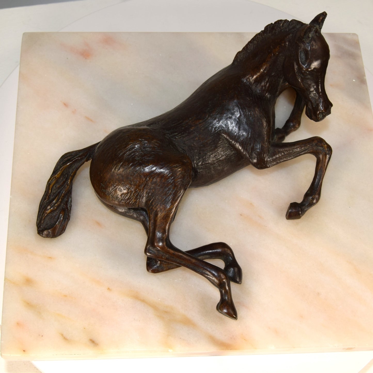 David Cornell Unique Signed Bronze titled 'Lying Foal'