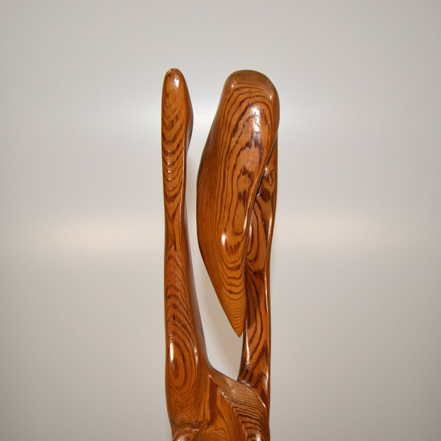 Mid Twentieth Century Abstract Form in Pitch Pine