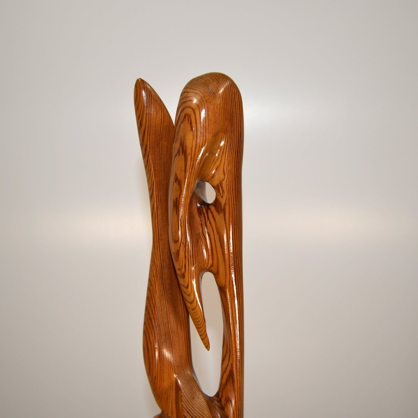 Mid Twentieth Century Abstract Form in Pitch Pine