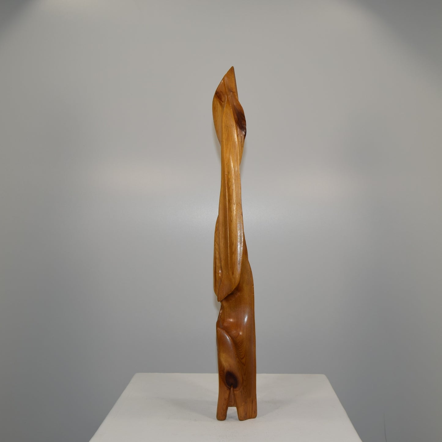 Mid Twentieth Century Abstract Form in Pitch Pine