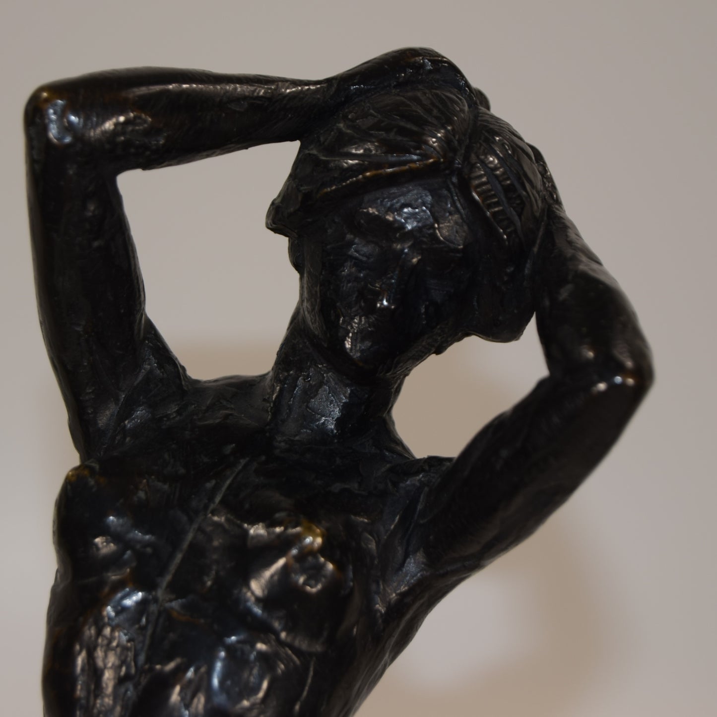 Ricard Sala Ltd Ed 9/25 Bronze of Woman with Stool dated 1986